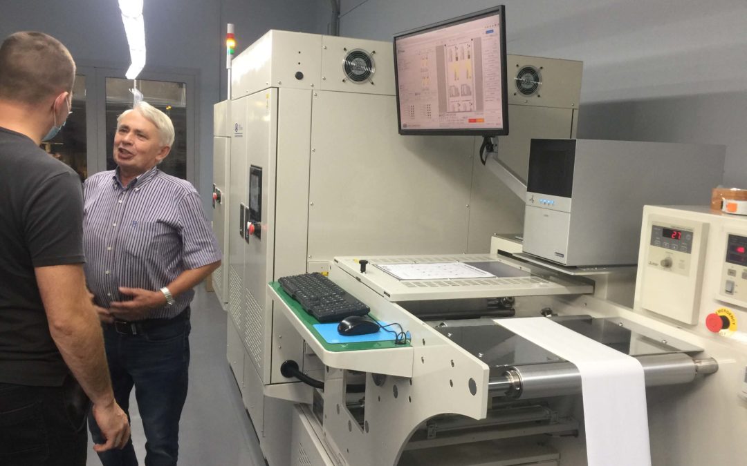 Rodzaj maszyny drukarskiej  a etykiety cyfrowe